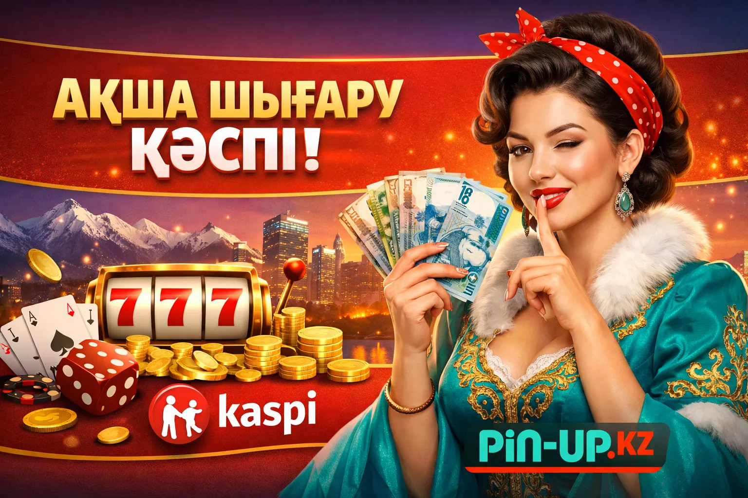 Pin-Up Casino-дан Kaspi-ға ақша шығару процесі